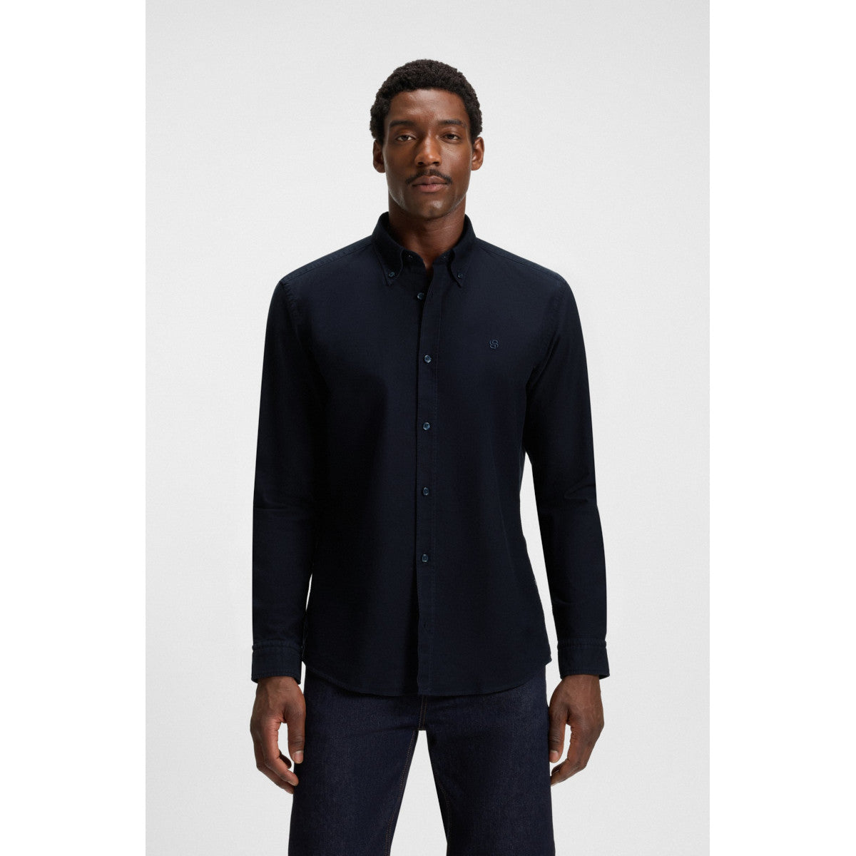 BOSS Black H-ROAN-BD-E-C1-253 Shirt 404 Dk Blue