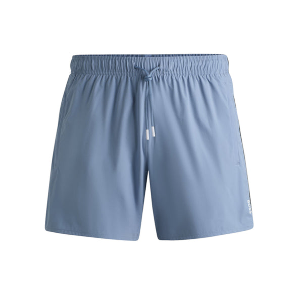 BOSS Black Iconic Swim Shorts S2-24 490 Open Blue