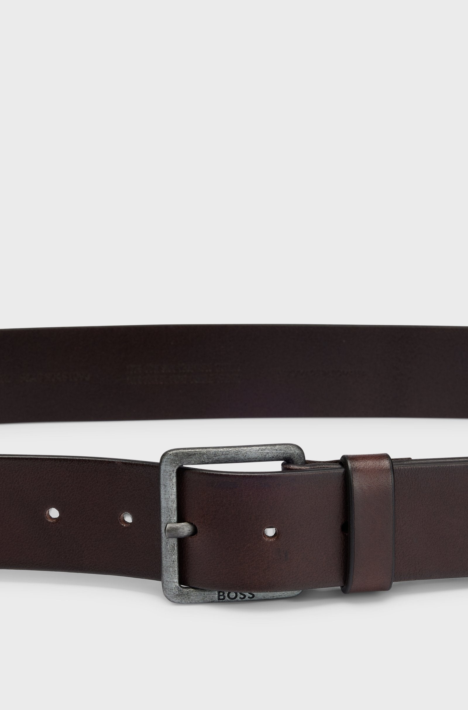 BOSS Black Jeeko Belt 202 Dk Brown