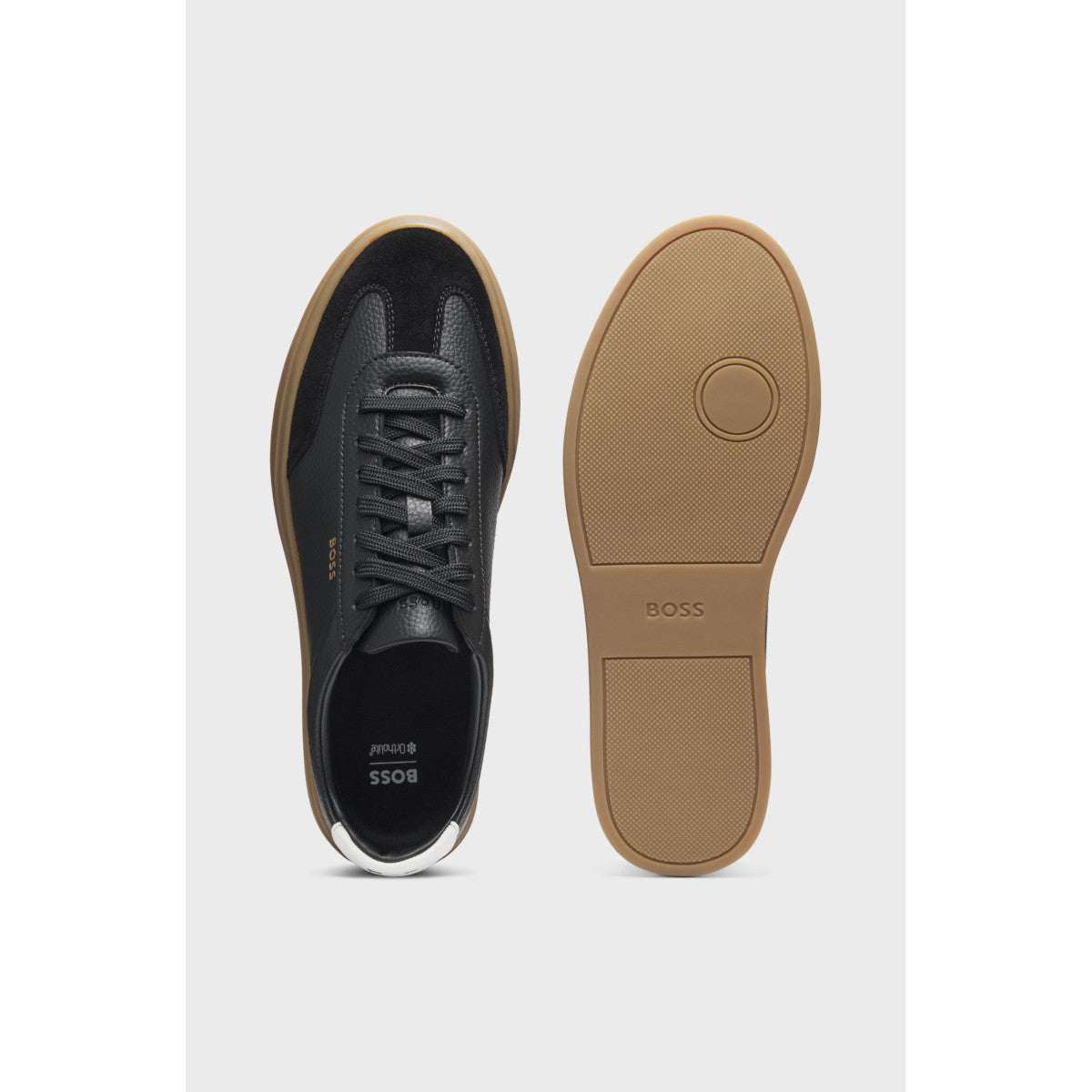 BOSS Black Kieran_Tenn_sdgral Trainers 012 Charcoal