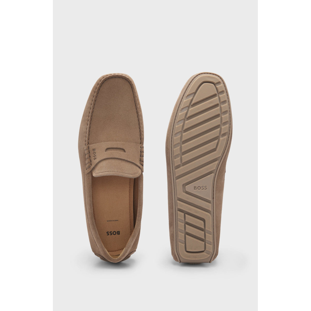 BOSS Black Noel_Mocc_sdpeb Shoes 260 Med Beige