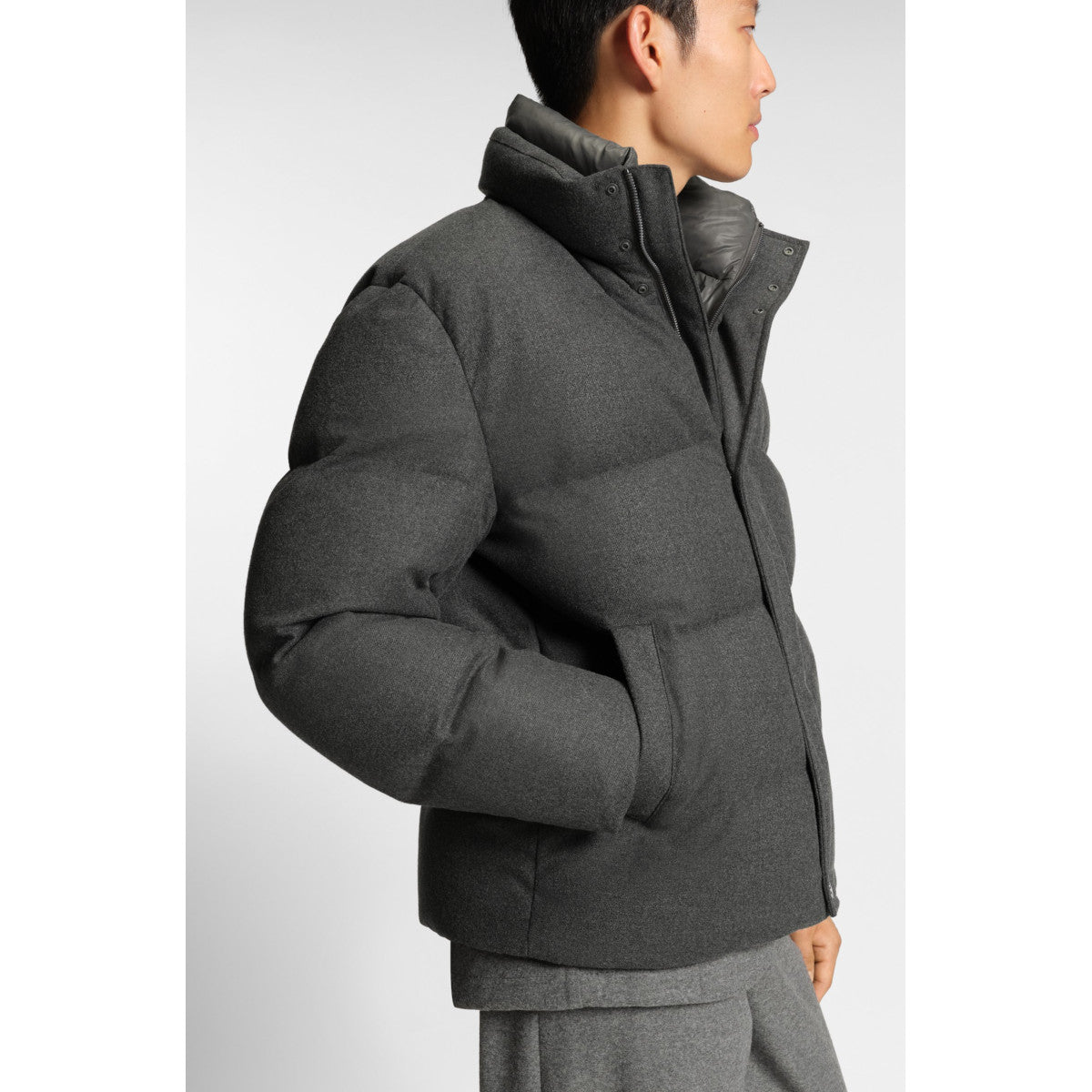 BOSS Black P-Drader Jacket 030 Med Grey