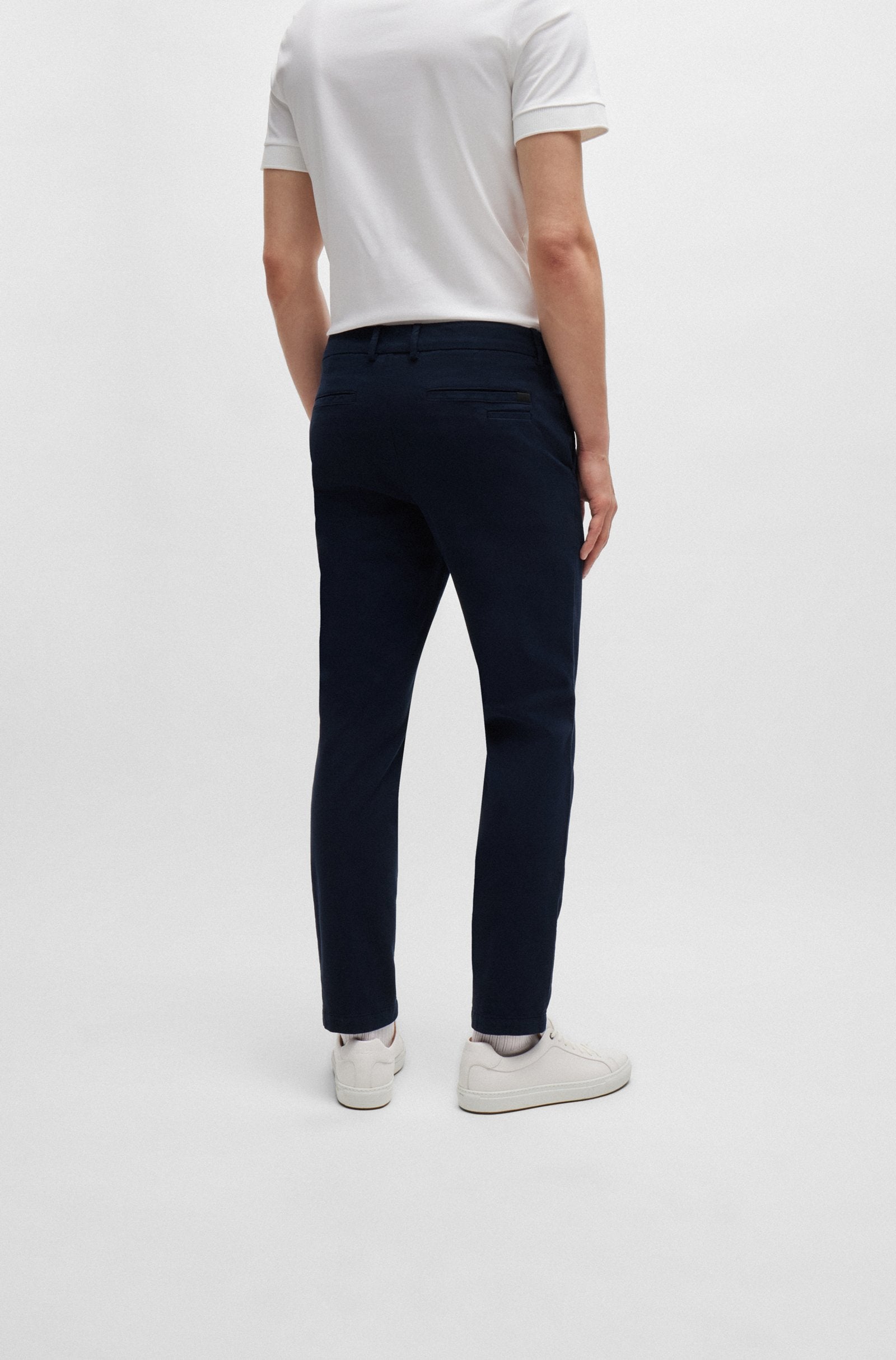 BOSS Black P-Kaiton Trousers 10255114 404 Dk Blue