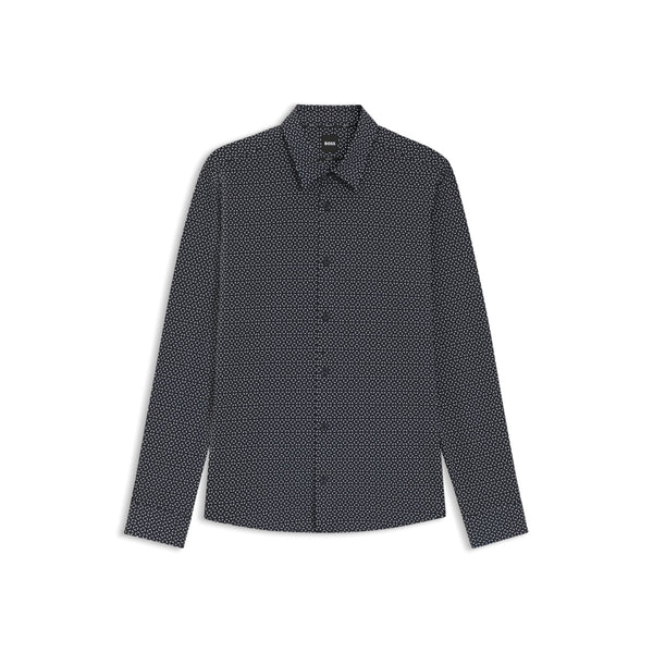 BOSS Black P-ROAN-kent-C1-233 Shirt 405 Dark Blue