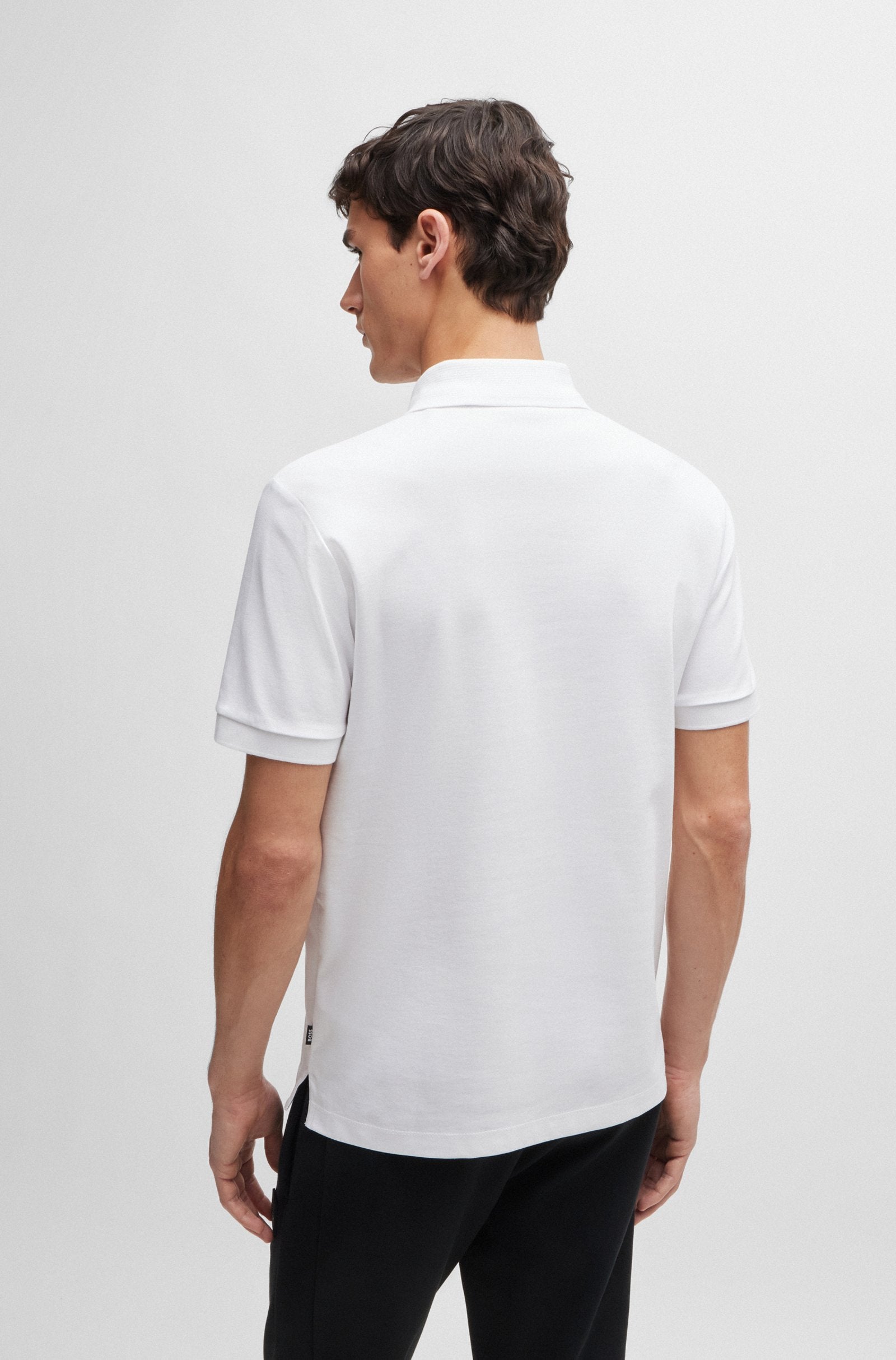 BOSS Black Parlay 143 Polo Shirt 10259994 100 White