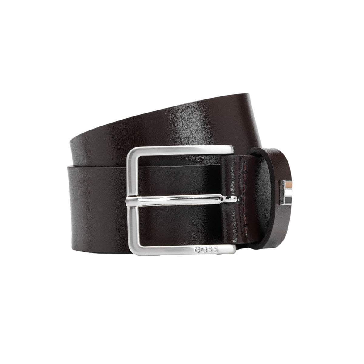 BOSS Black Ther-Flag-E_Sz35 Belt 205 Dark Brown