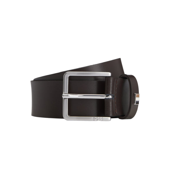 BOSS Black Ther-Flag-E_Sz35 Belt S2-25 205 Dark Brown