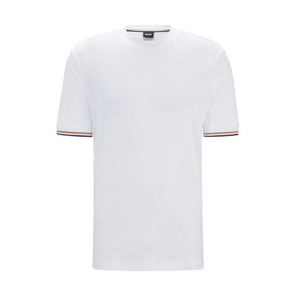 BOSS Black Thompson 04 T-Shirt 10236129 100 White