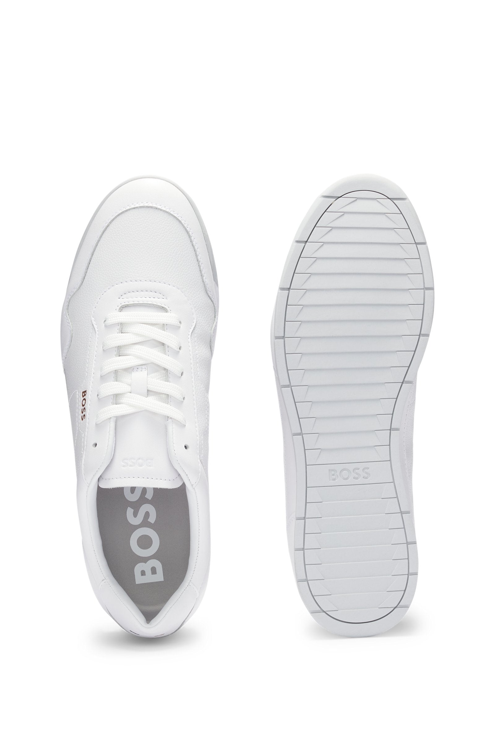 BOSS Black Titanium SL_itgrpu Trainers 100 White