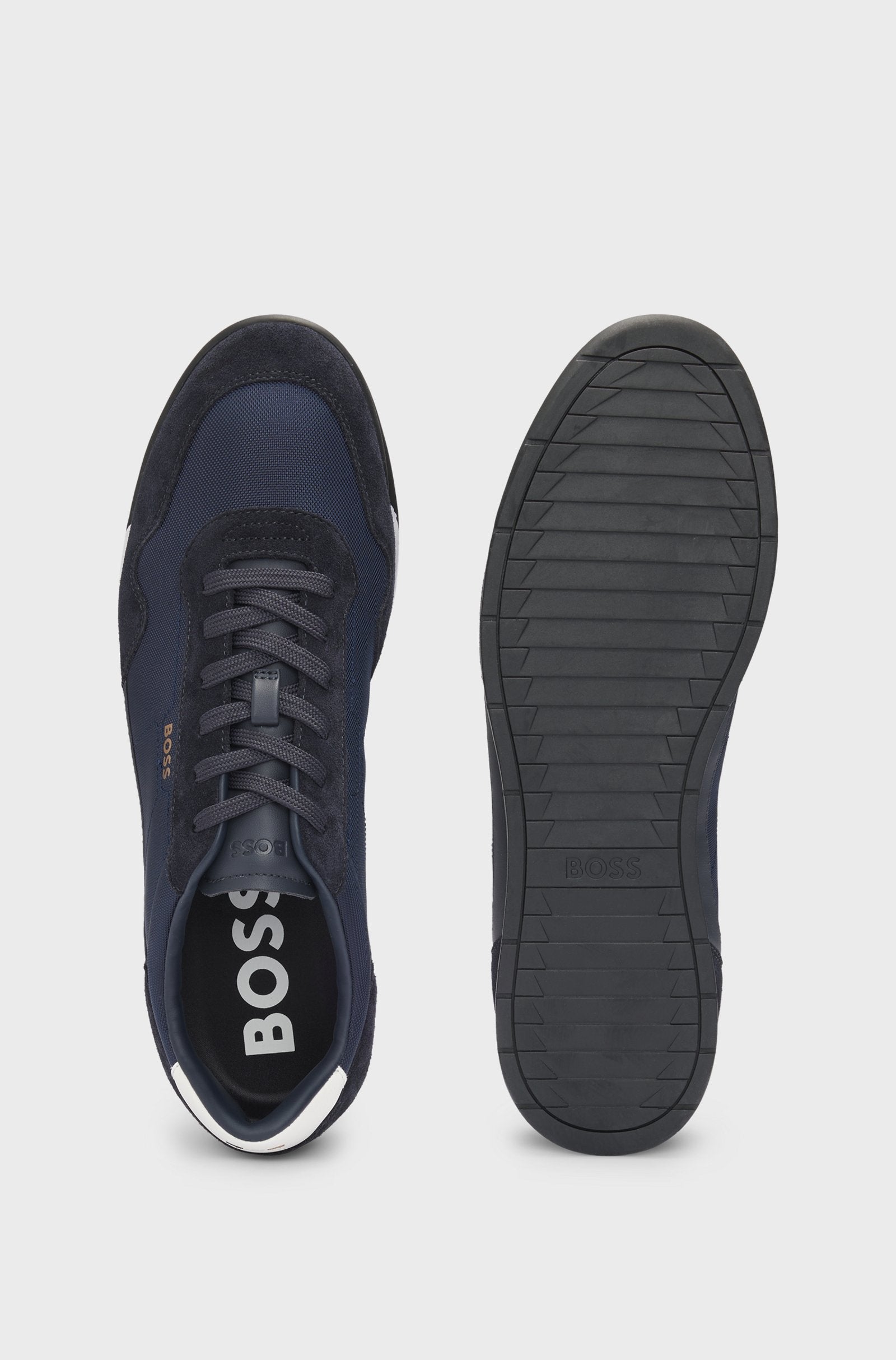 BOSS Black Titanium SL_sdtxny Trainers 401 Dark Blue