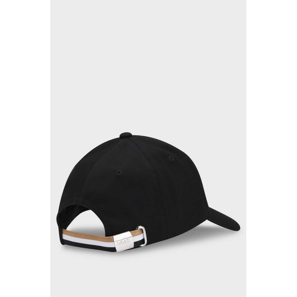 BOSS Black Zed-BOSS-Stripe Cap S2-25 001 Black