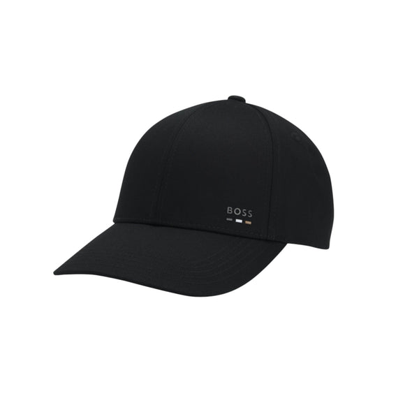 BOSS Black Zed-BOSS-Stripe Hat 001 Black