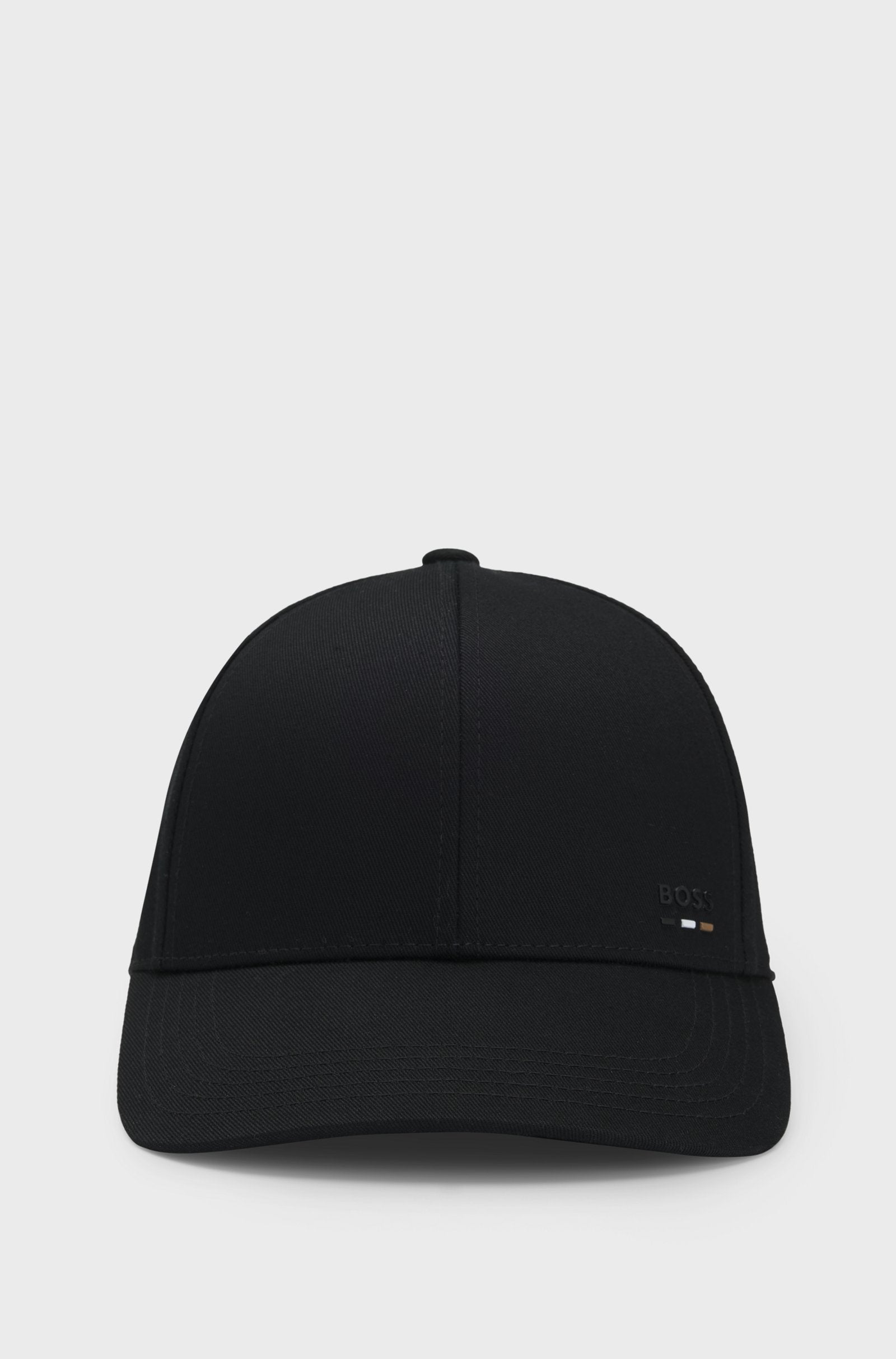 BOSS Black Zed-BOSS-Stripe Hat 001 Black