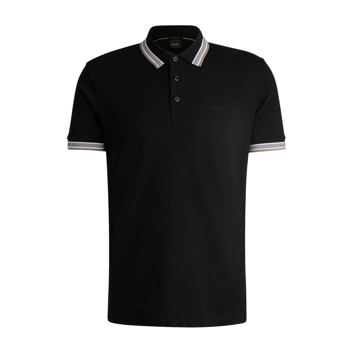 BOSS Green Paddy Polo Shirt A1-24 015 Charcoal