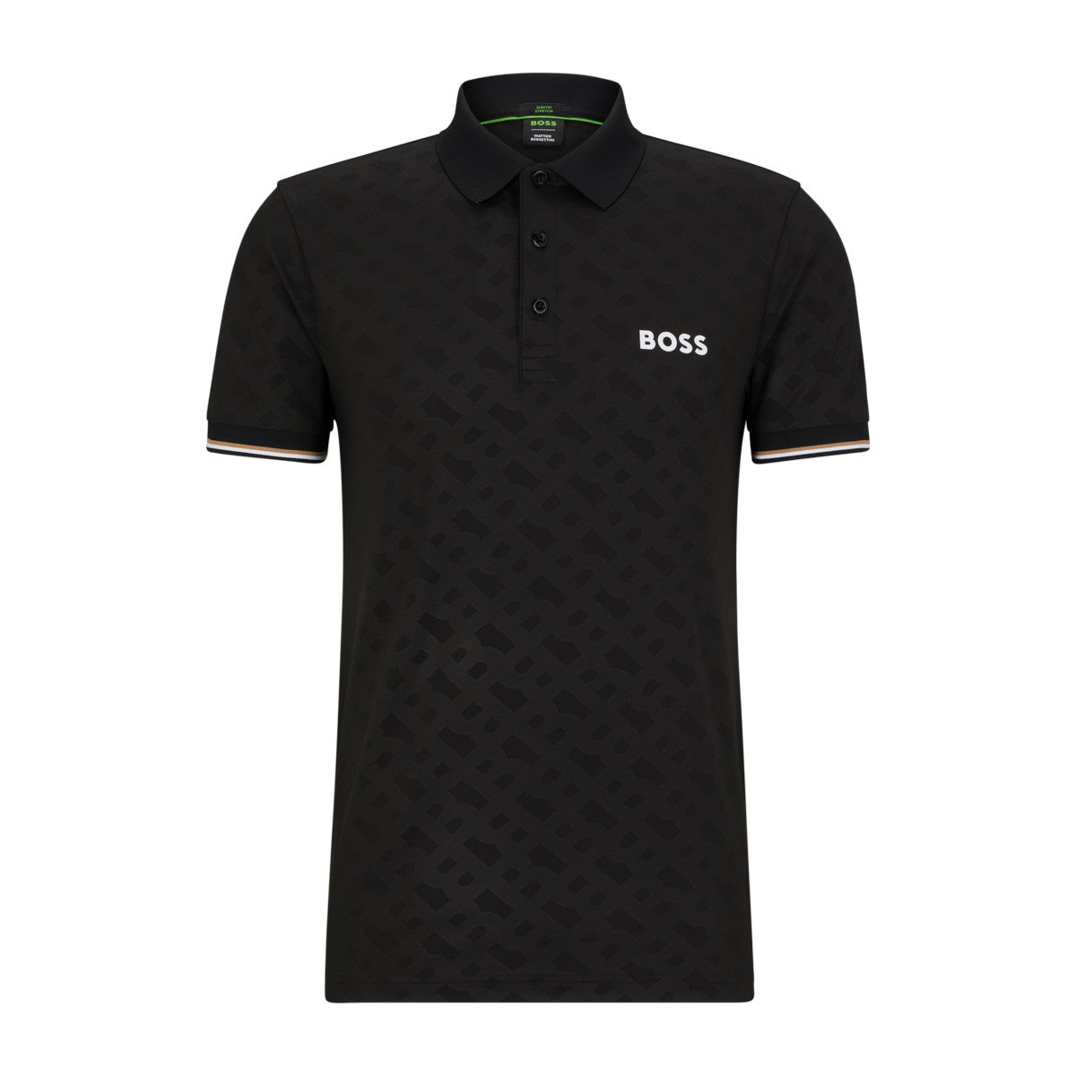 BOSS Green Patteo MB Polo Shirt 001 Black