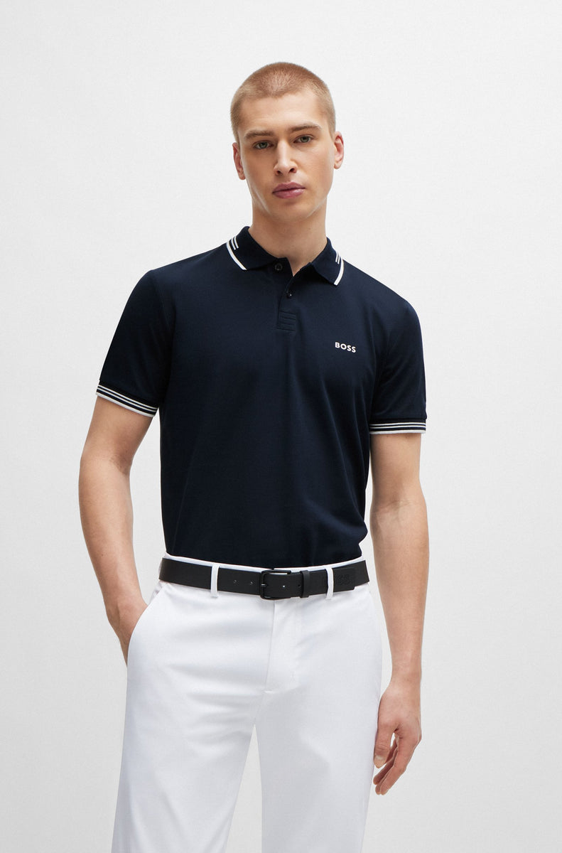 BOSS Green Paul Polo 10255848 402 Dk Blue – Frank Bird