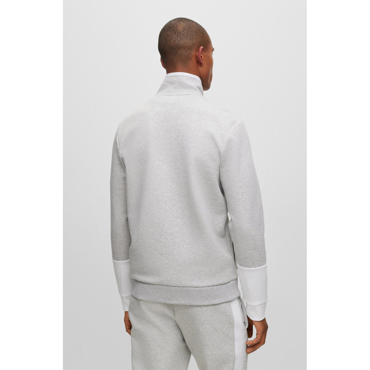 BOSS Green Skaz 1 Sweatshirt 057 L Pastel Grey