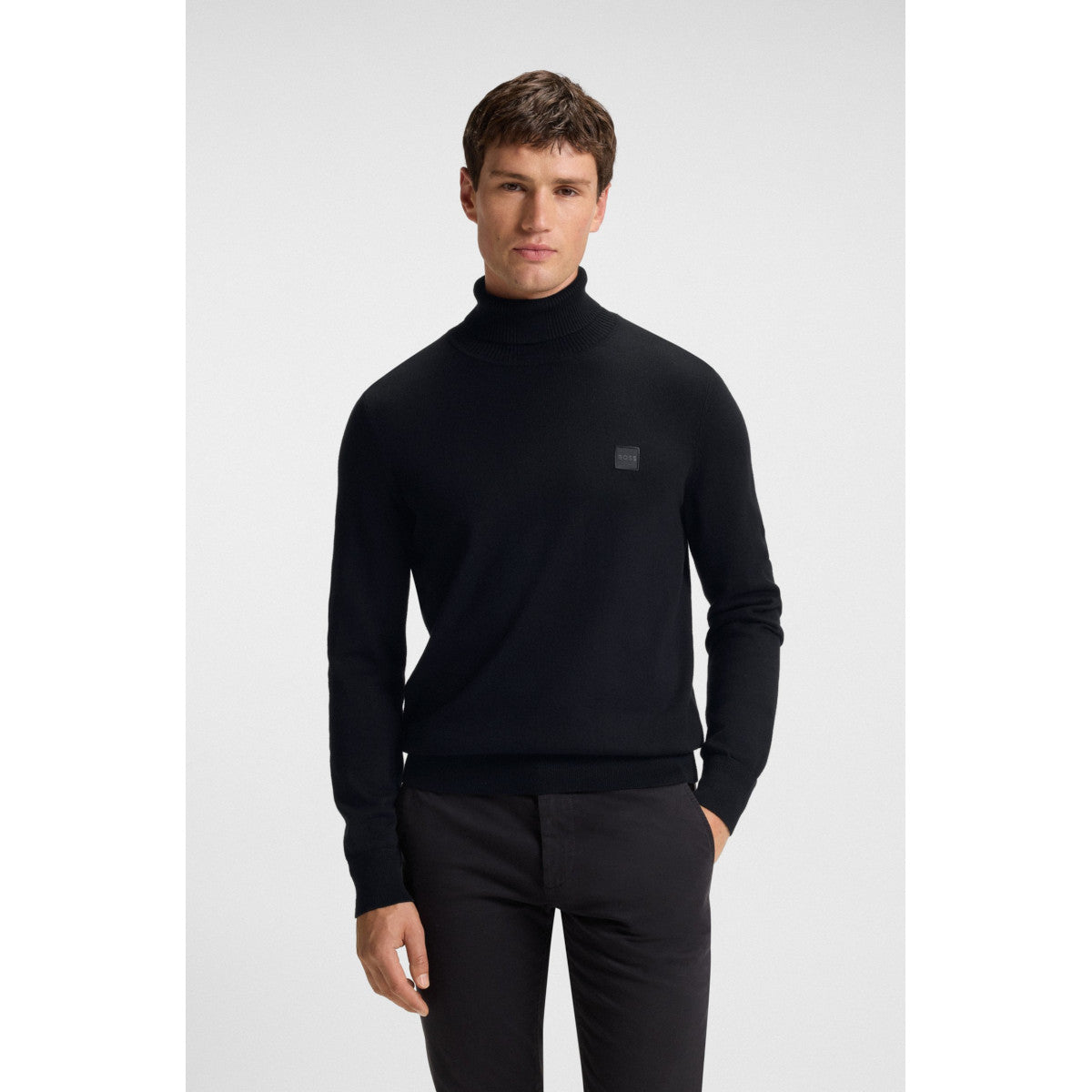 BOSS Orange Akiro_S Sweater A1-25 001 Black