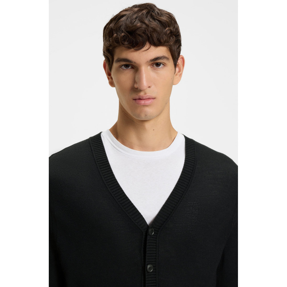BOSS Orange Avac_CD Sweater 001 Black