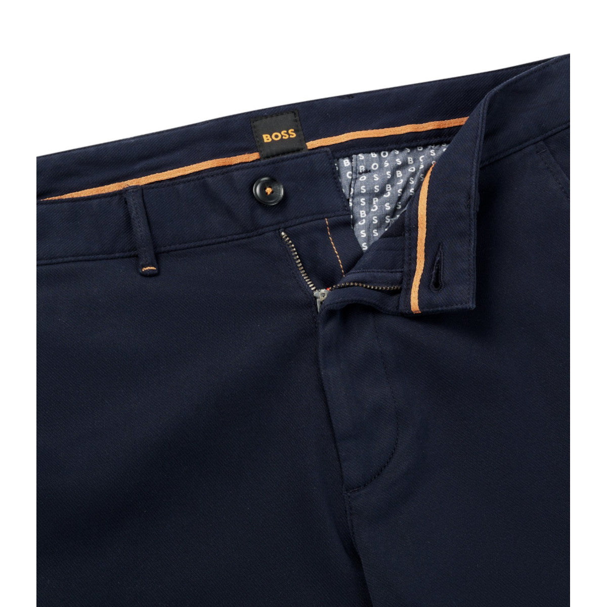 BOSS Orange Chino_slim Trousers 404 Dk Blue