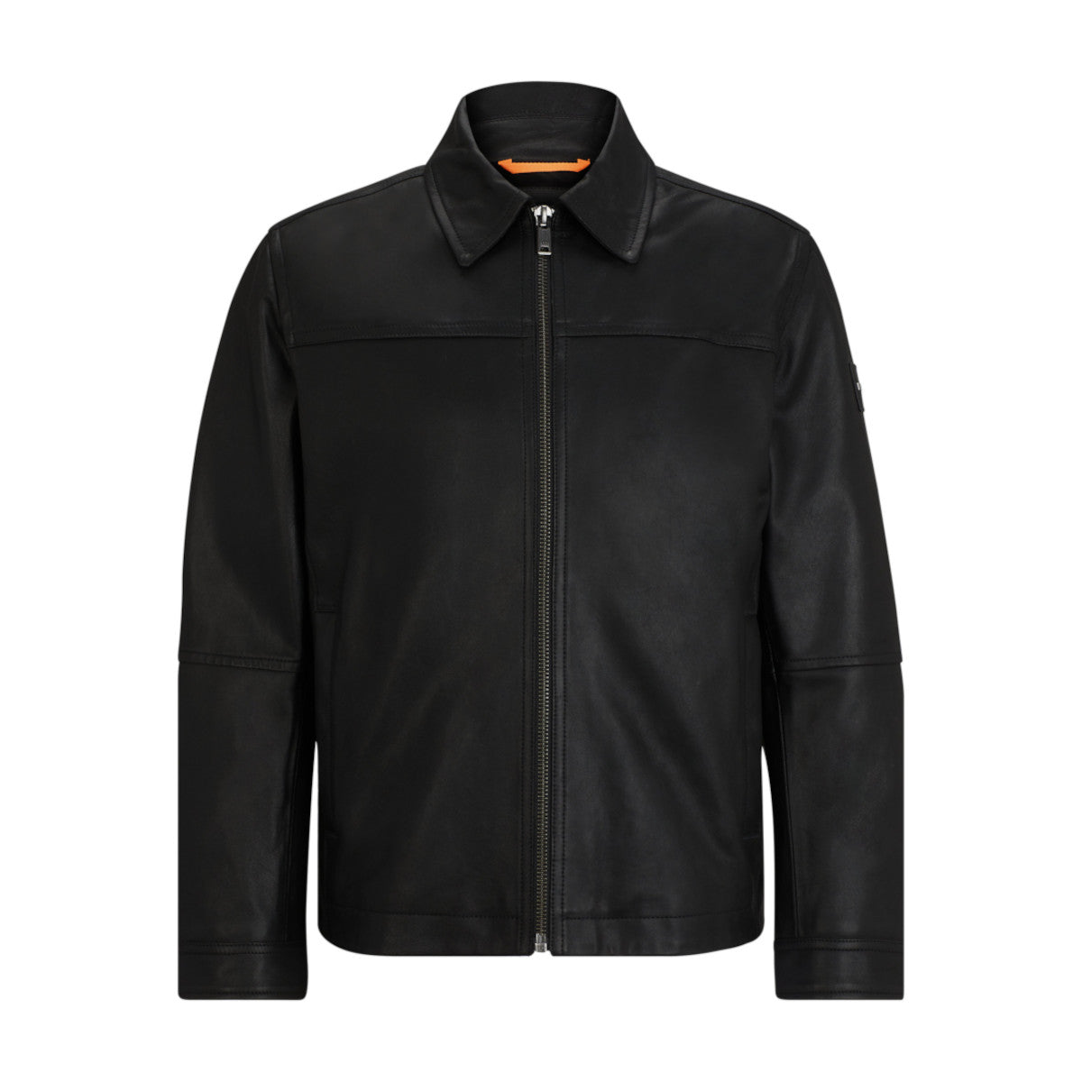 Boss orange store leather jacket sale