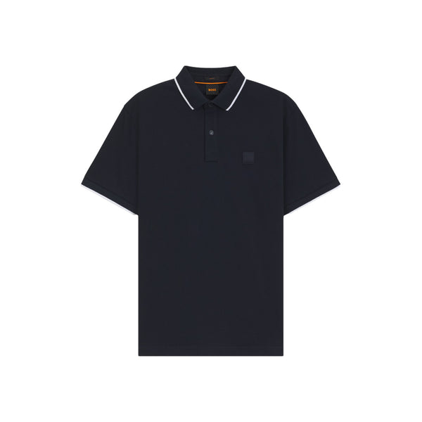 BOSS Orange Passertip Polo Shirt S2-25 404 Dk Blue