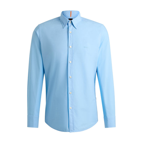 BOSS Orange Relegant_6_M Shirt 460 Open Blue