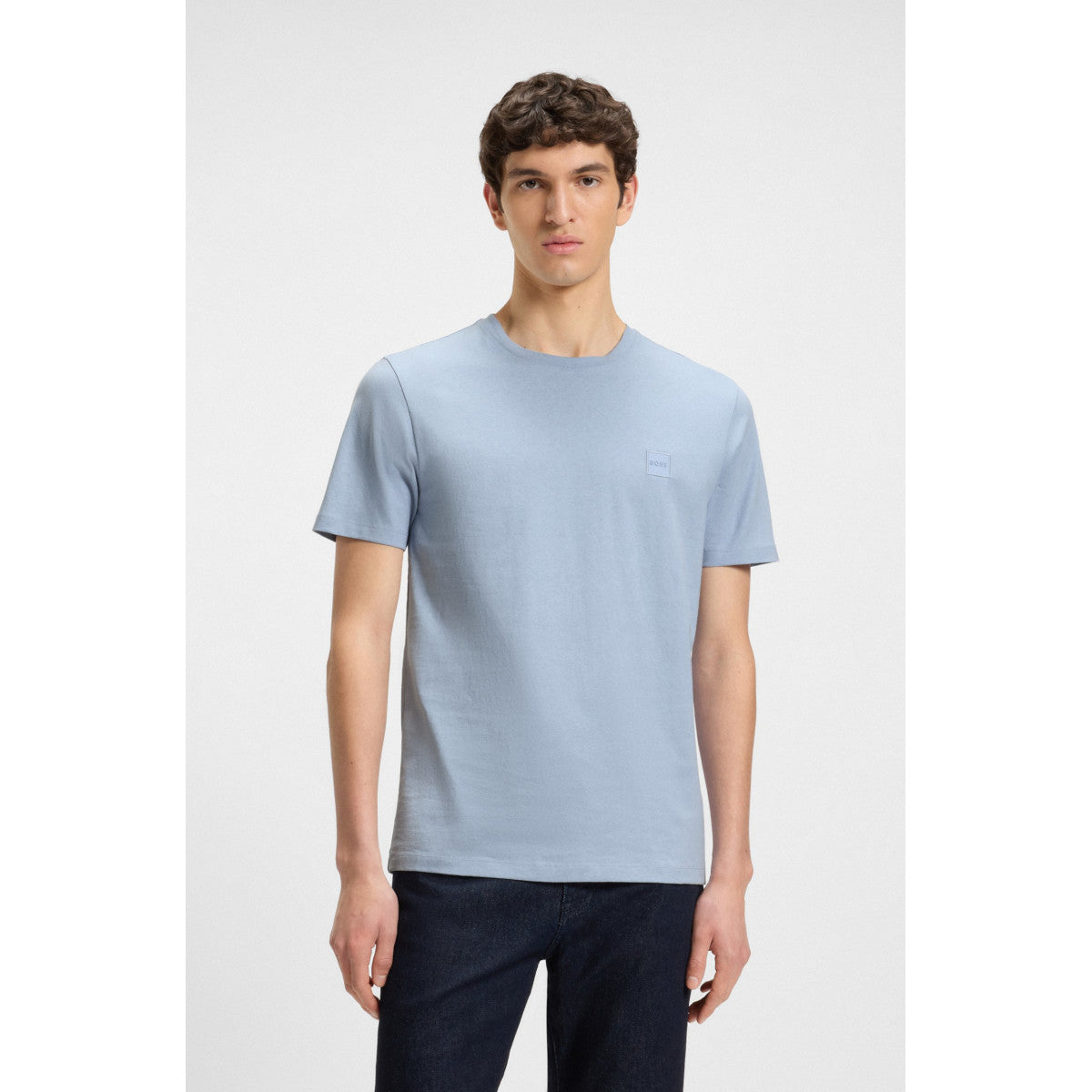 BOSS Orange Tales T-Shirt S2-25 470 Open Blue