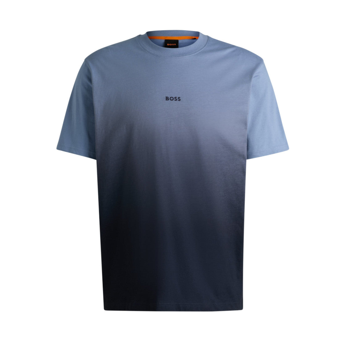 BOSS Orange Te_Gradient T-Shirt 10261765 464 Open Blue