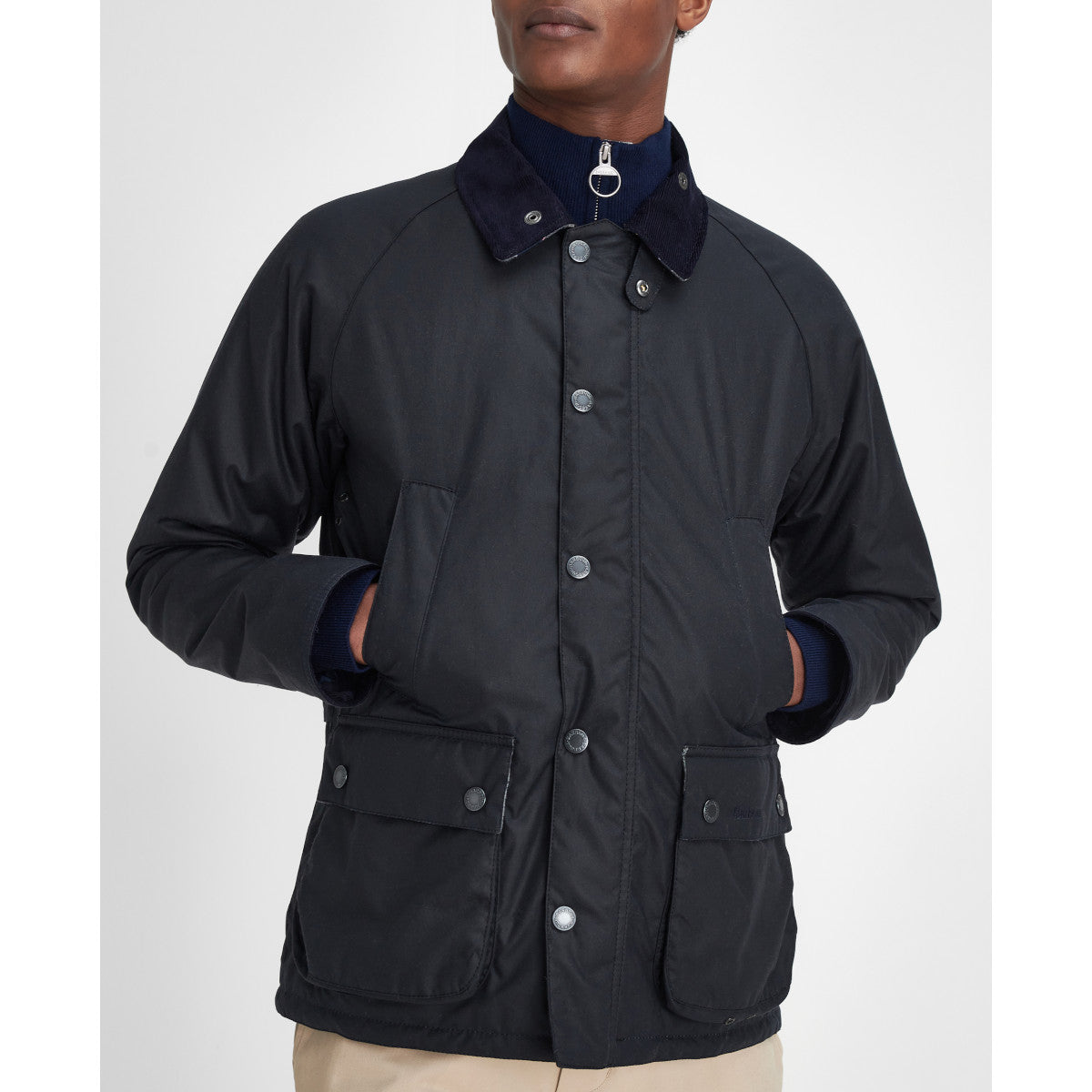 Barbour Ambleside Wax Jacket NY94 Navy