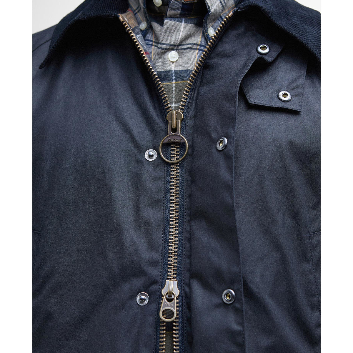 Barbour Ashby Wax Jacket NY92 Navy
