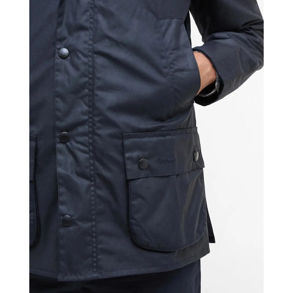 Barbour Ashby Wax Jacket NY92 Navy