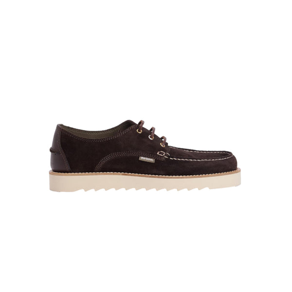Barbour Aydon Derby Shoes BR35 Dark Brown