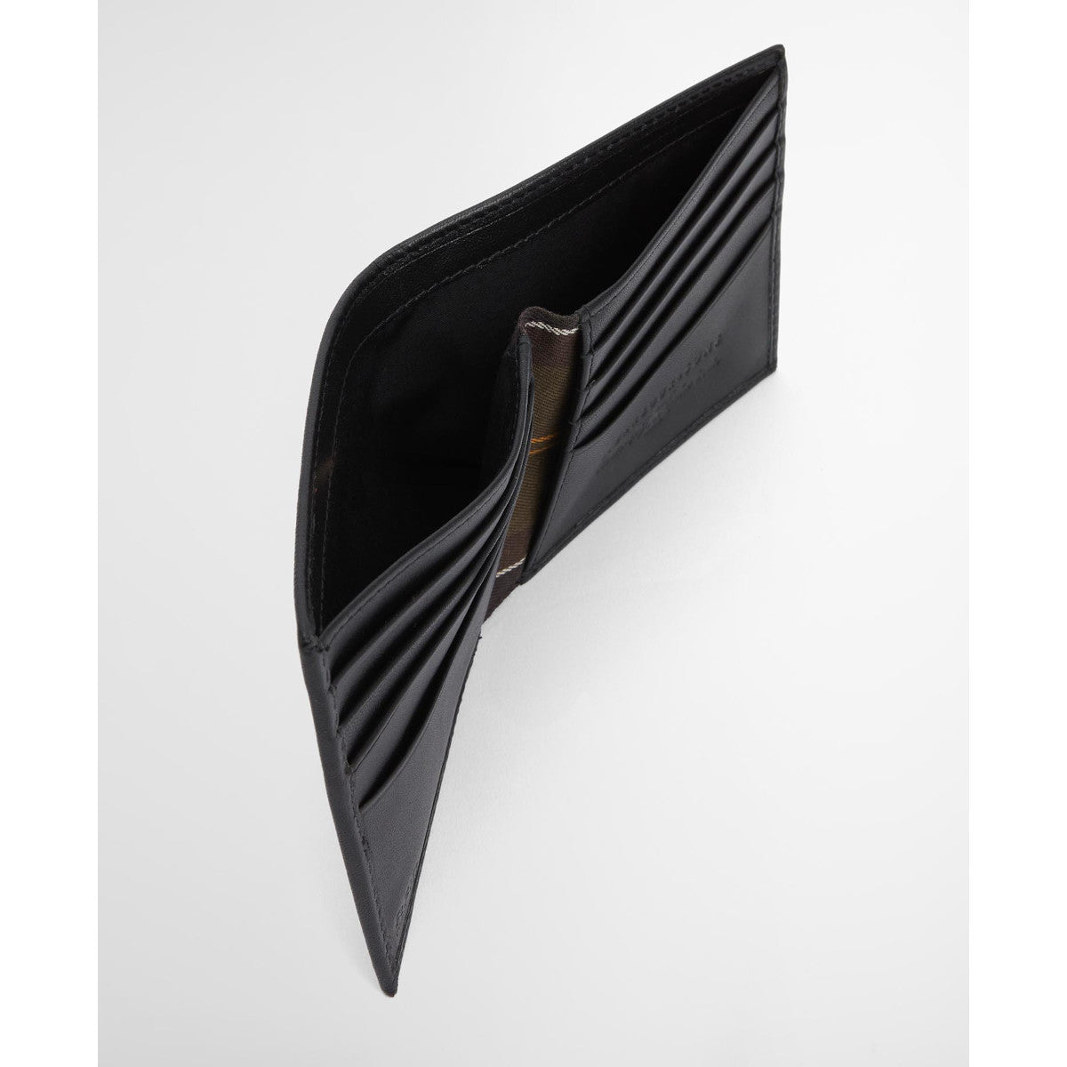 Barbour Brunton Leather Wallet BK31 Black