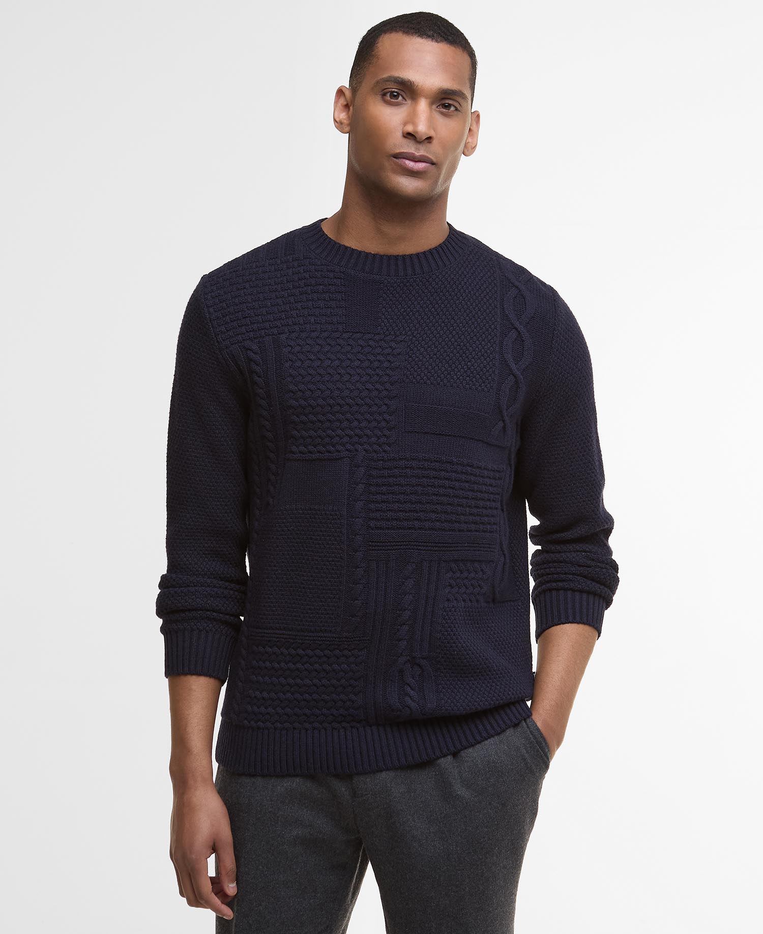 Barbour Casey Crew NY91 Navy