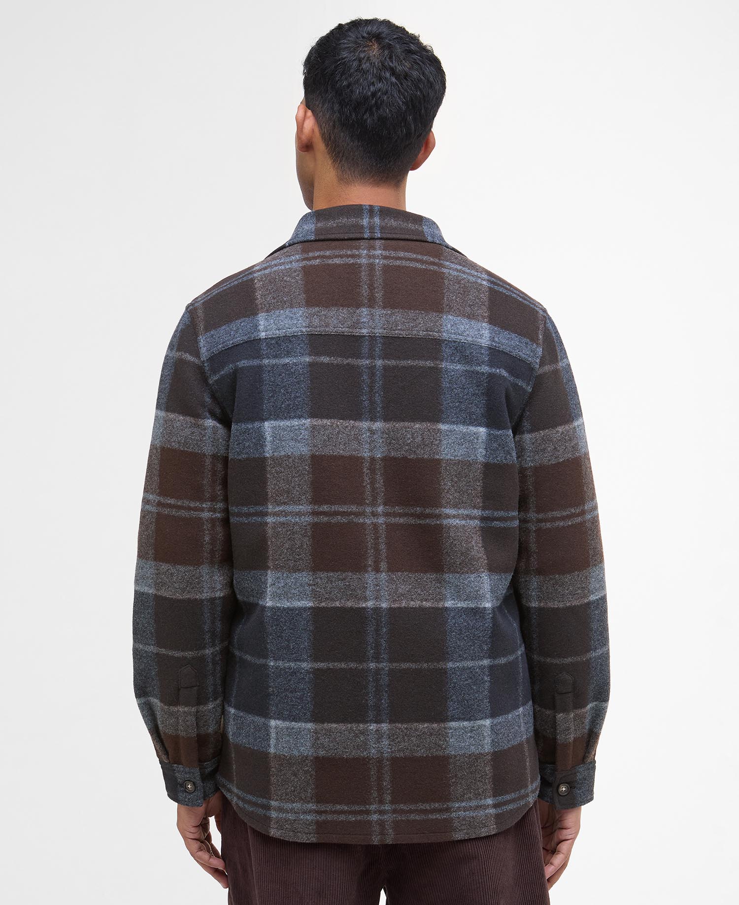 Barbour Chapter Check Overshirt TN38  Midnight Oak Tartan