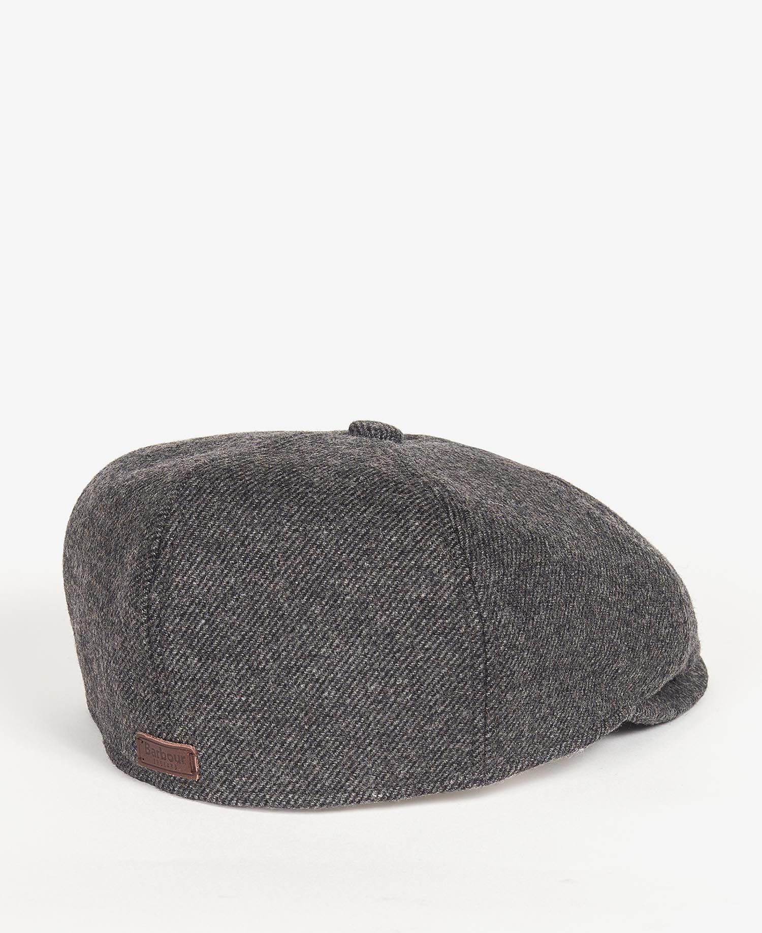 Barbour Claymore Bakerboy Hat CH15 Charcoal