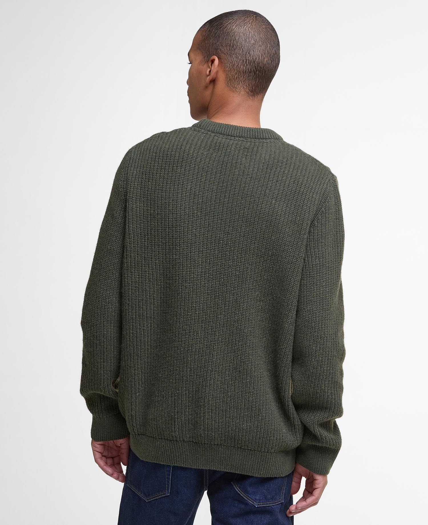 Barbour Cleveland Crew Sweater GN74  Green