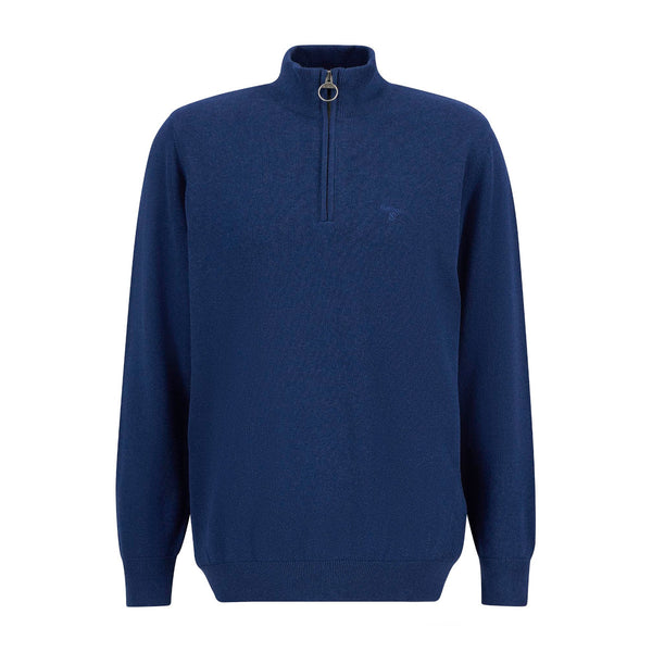 BarbourCottonHalfZipSweaterBU11InkyMarl__1