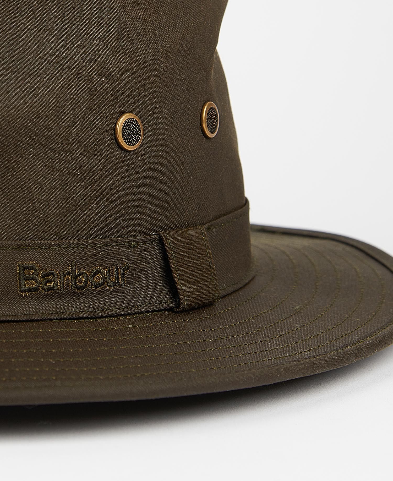 Barbour Dawson Wax Safari Hat OL51 Olive