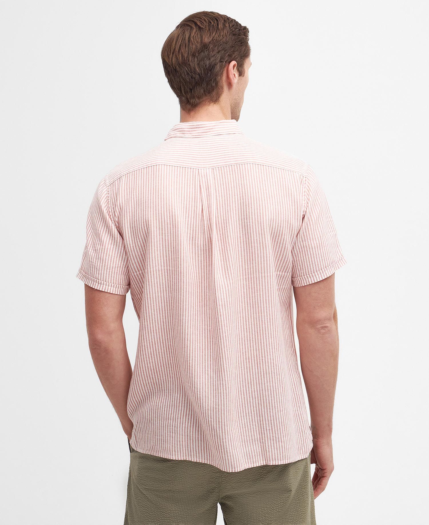Barbour Deerpark Summer Shirt PI55 Pink Clay