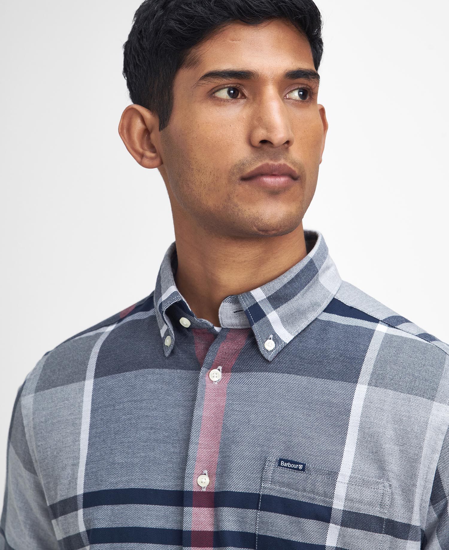 Barbour Dunoon  TF Shirt TN21 Blue Granite