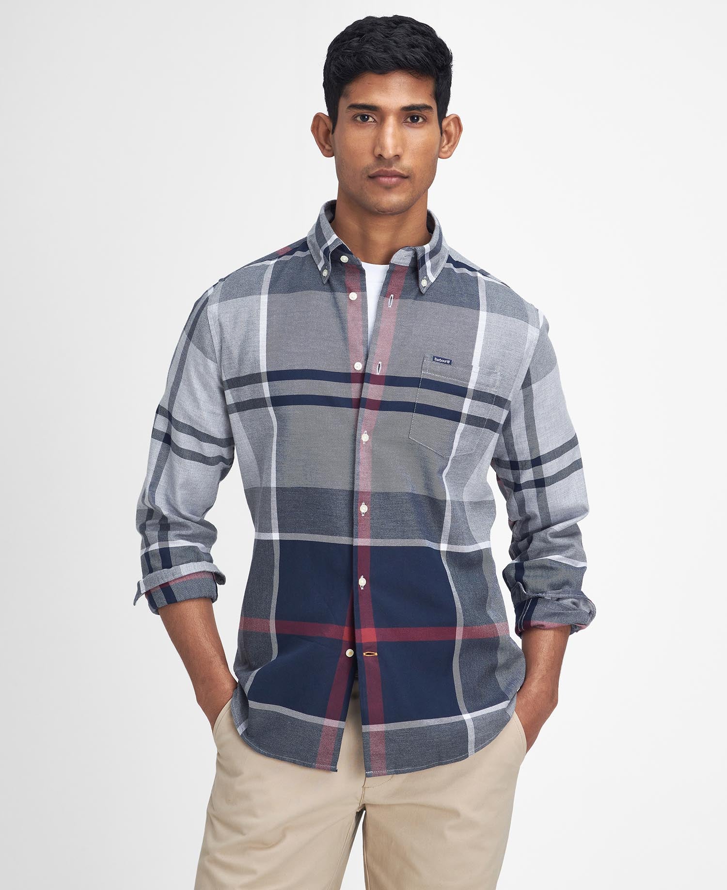 Barbour Dunoon  TF Shirt TN21 Blue Granite