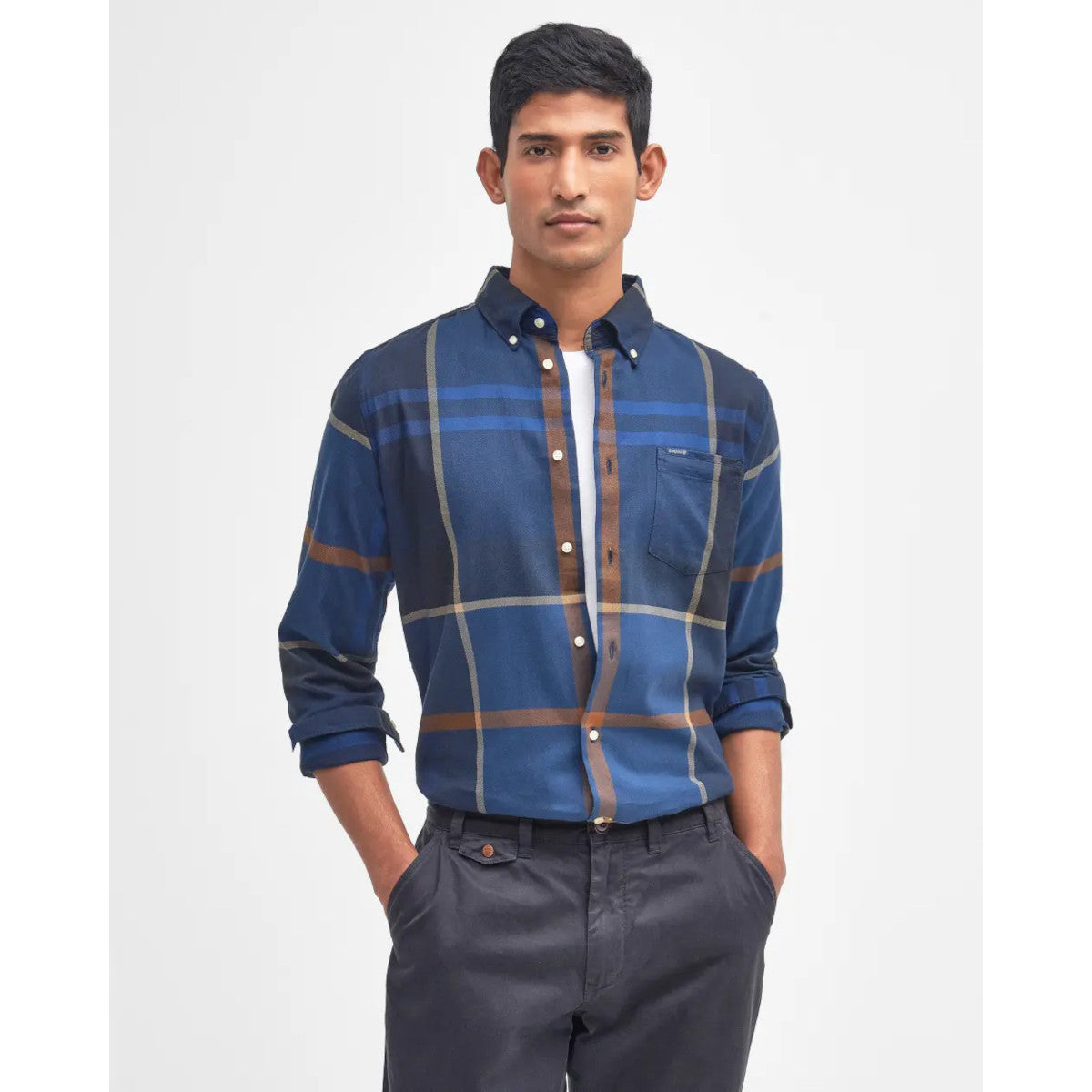 Barbour Dunoon  TF Shirt TN54 Midnight