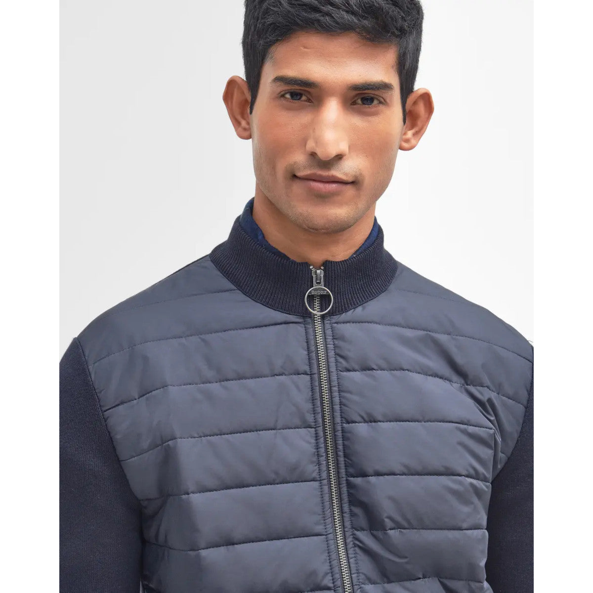 Barbour Ess Carn Zip Sweater NY91 Navy