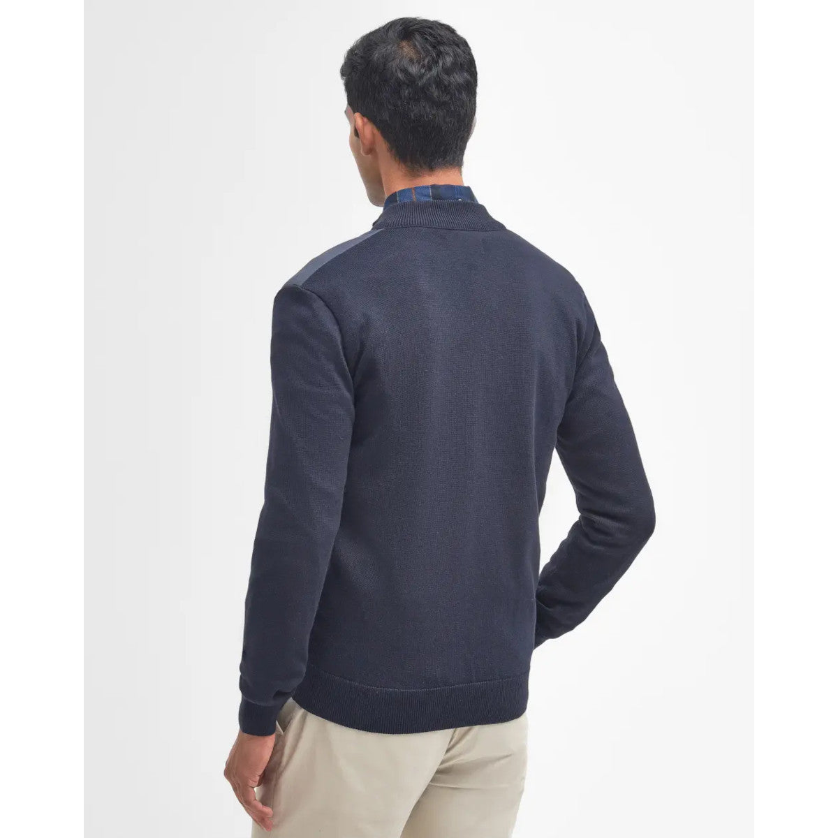 Barbour Ess Carn Zip Sweater NY91 Navy