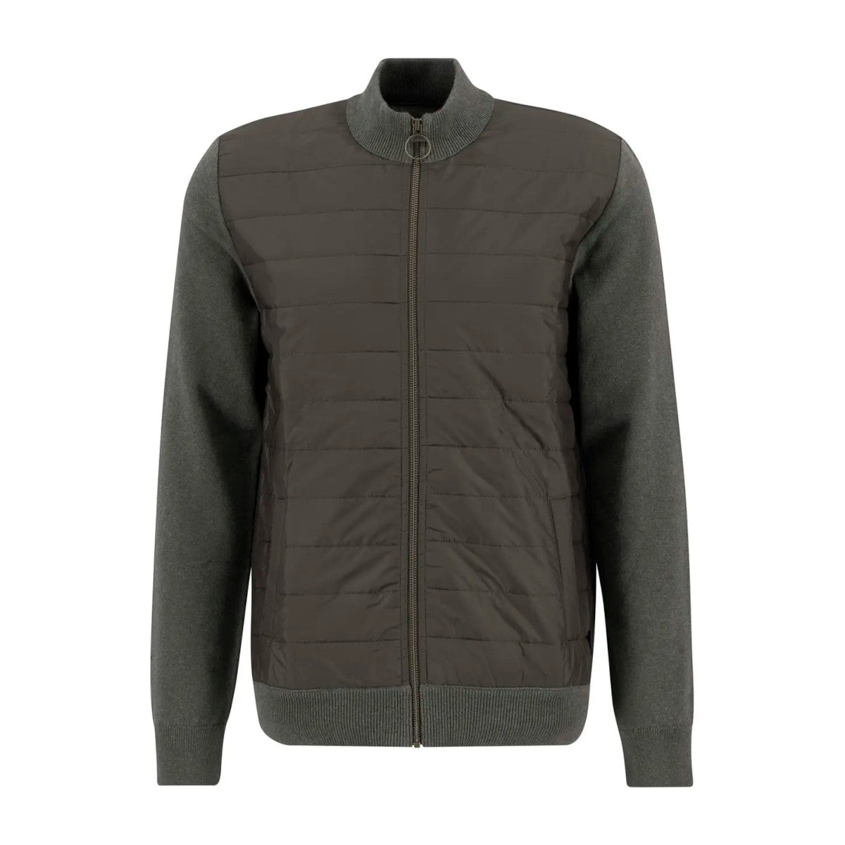 Barbour Ess Carn Zip Sweater OL51 Olive