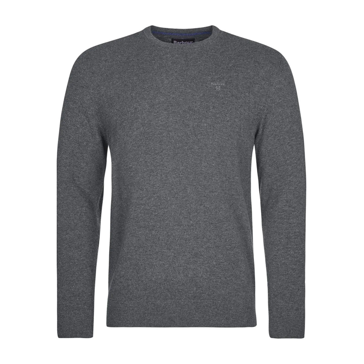 Barbour Ess Wool Crew Sweater CH51 Charcoal