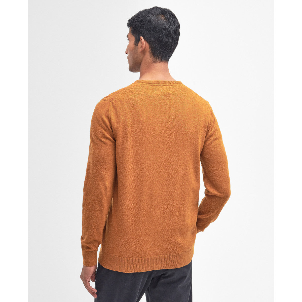 Barbour Ess Wool Crew Sweater OR95 Dark Copper