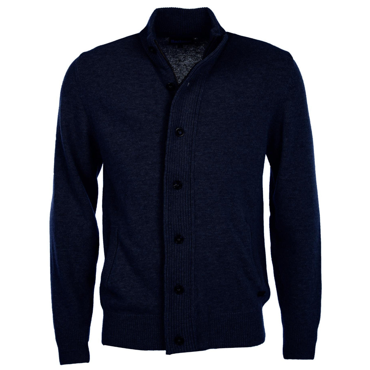 Barbour Essential Patch Zip Sweater NY91 Navy